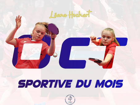 🔵🏆Léana Hochart - Sportive du mois d'octobre 2023🏆🔵