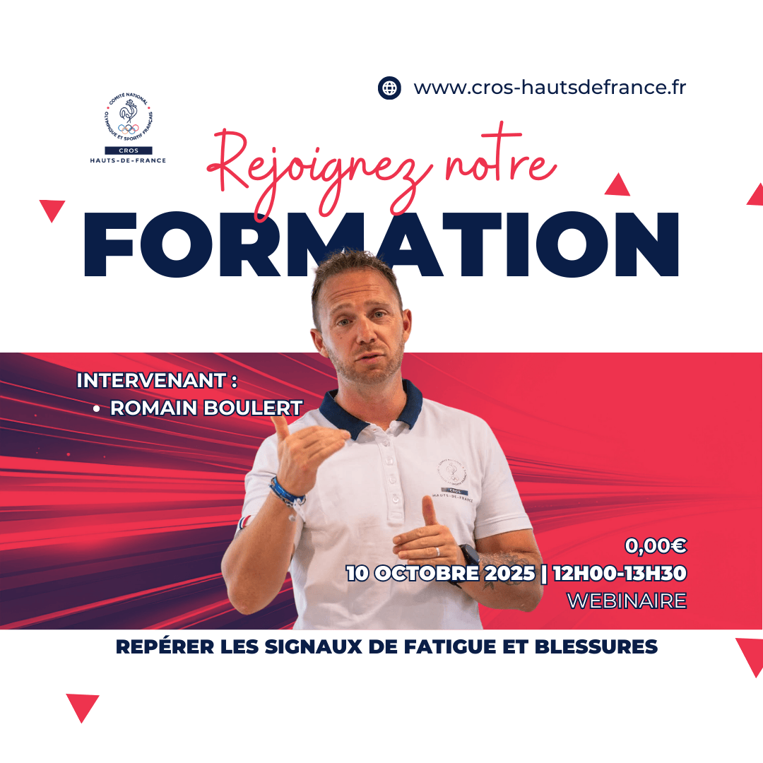 FORMATION | Repérer les signaux de fatigue et blessures | CROS Hauts-de ...