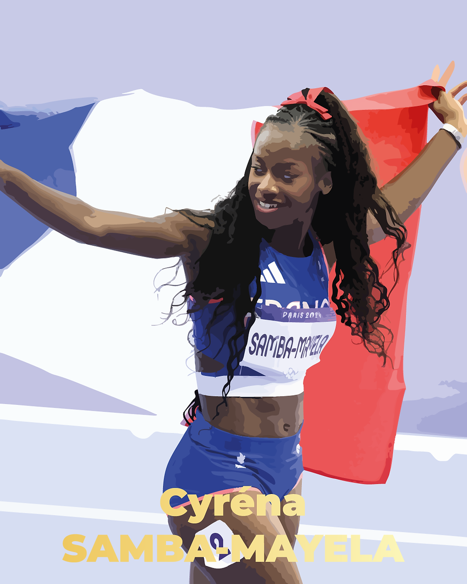 Cyréna SAMBA-MAYELA - Élection du Sportif de l'année 2024