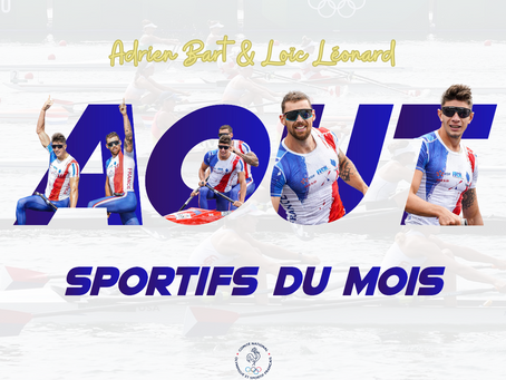 🔵🏆Loïc Léonard & Adrien Bart - Sportifs du mois d'août 2023🏆🔵