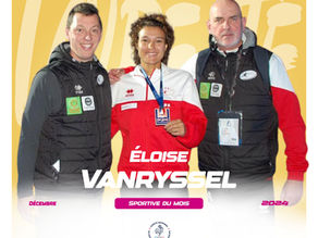 🔵🏆Éloïse Vanryssel - Sportive du mois de décembre 2024🏆🔵