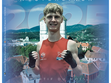🔵🏆Ethan CAVROT-WESTERLINCK - Sportif du mois de septembre 2025🏆🔵