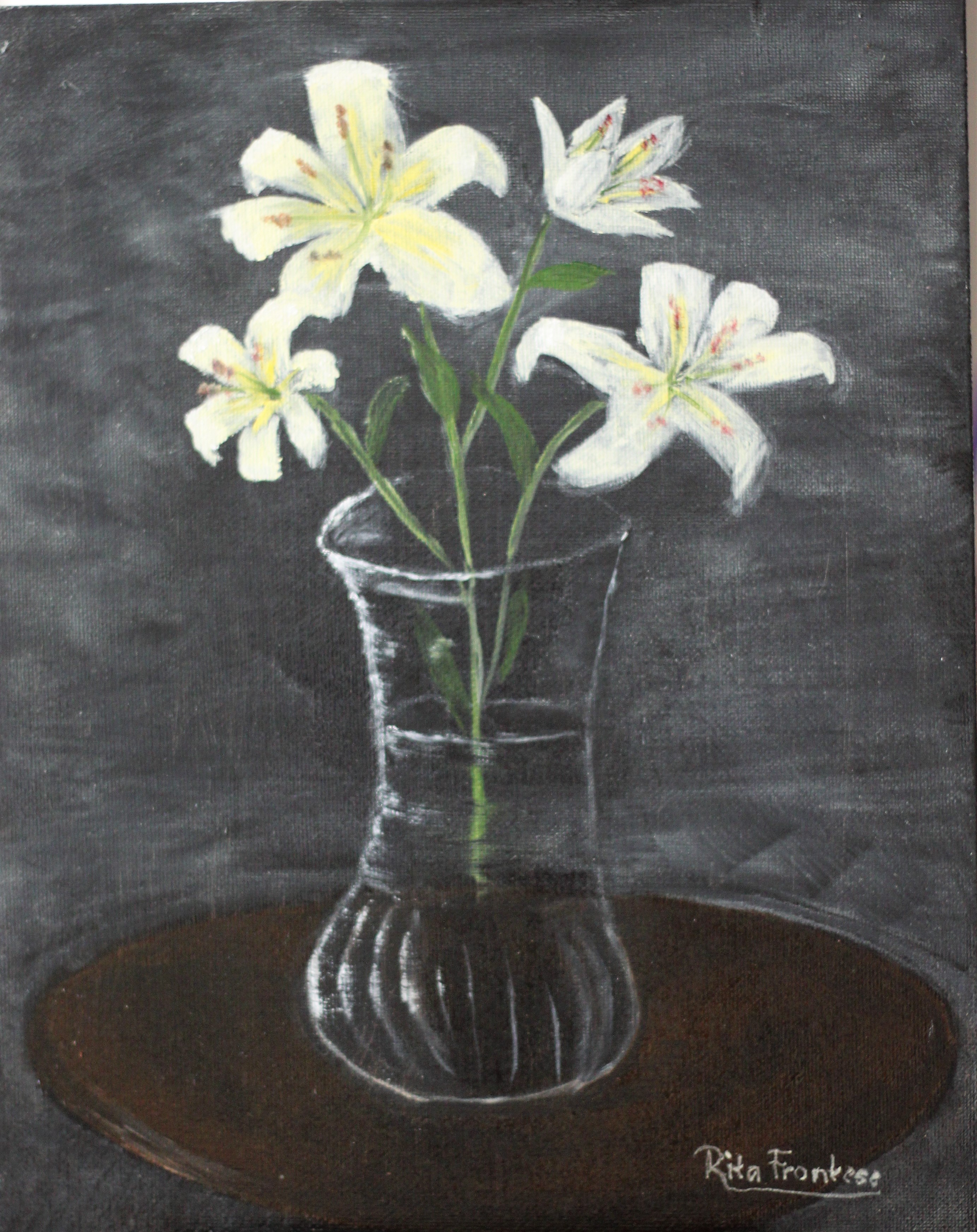 Lilies in the vase