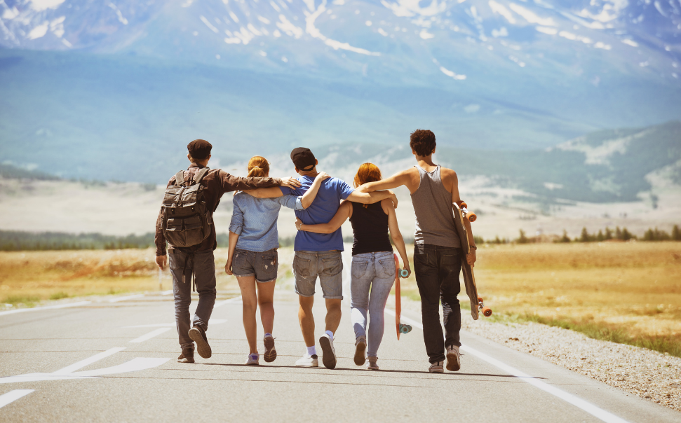 a group of friends recovering from alcohol and drug addiction in Portland