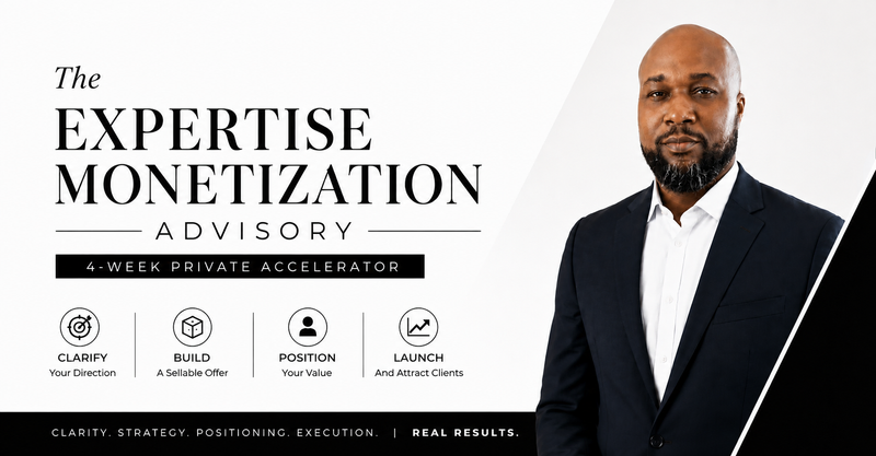 Expertise Monetization Advisory Accelerator