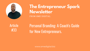 Personal Branding: A Coach's Guide for New Entrepreneurs.
