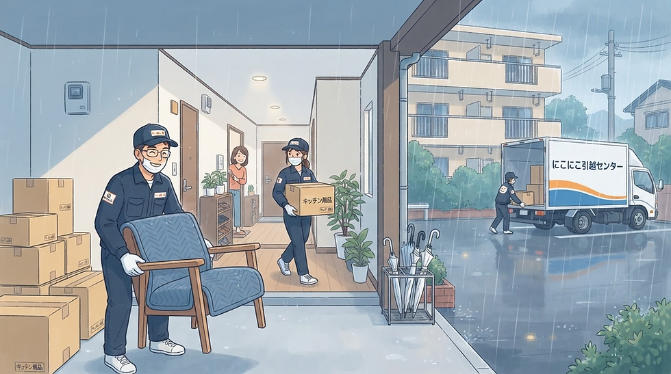 雨の日の引越しは大変？荷物を濡らさずトラブルを減らすための準備ポイント
