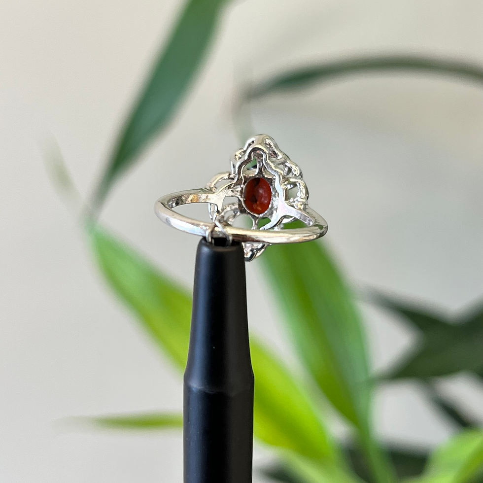 Miniatura: Natural Garnet ring