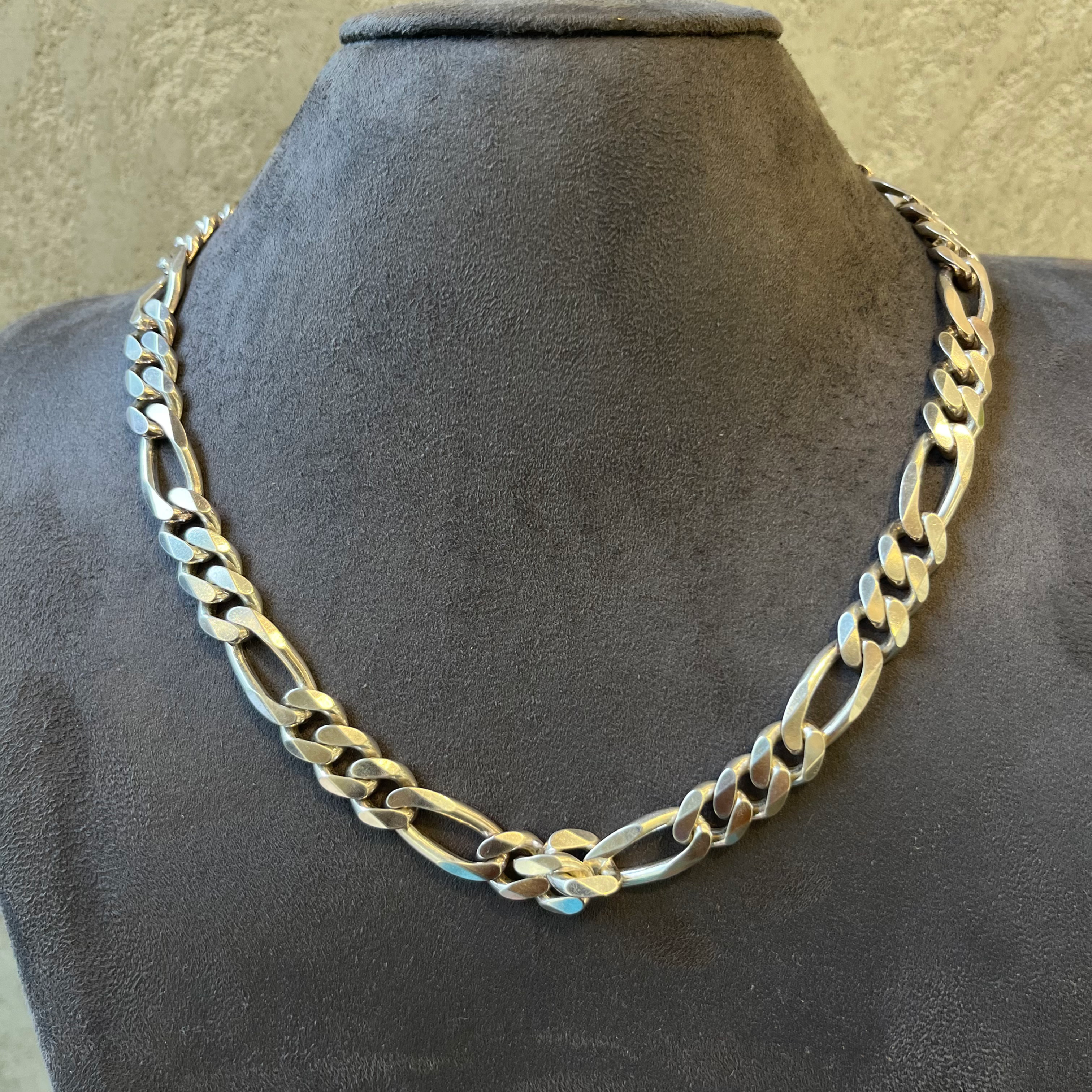 Sterling silver link chain