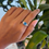 Thumbnail: Natural Blue topaz ring