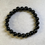 Thumbnail: Natural Rainbow obsidian beaded bracelet
