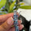 Thumbnail: Natural Topaz Blue Oval 925 Sterling Silver 2 Line Bracelet