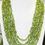 Thumbnail: Natural Peridot beaded necklace