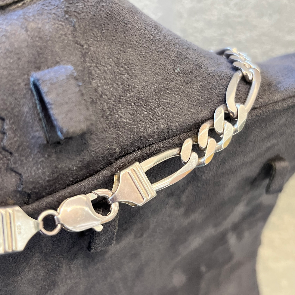 Miniature : Sterling silver link chain
