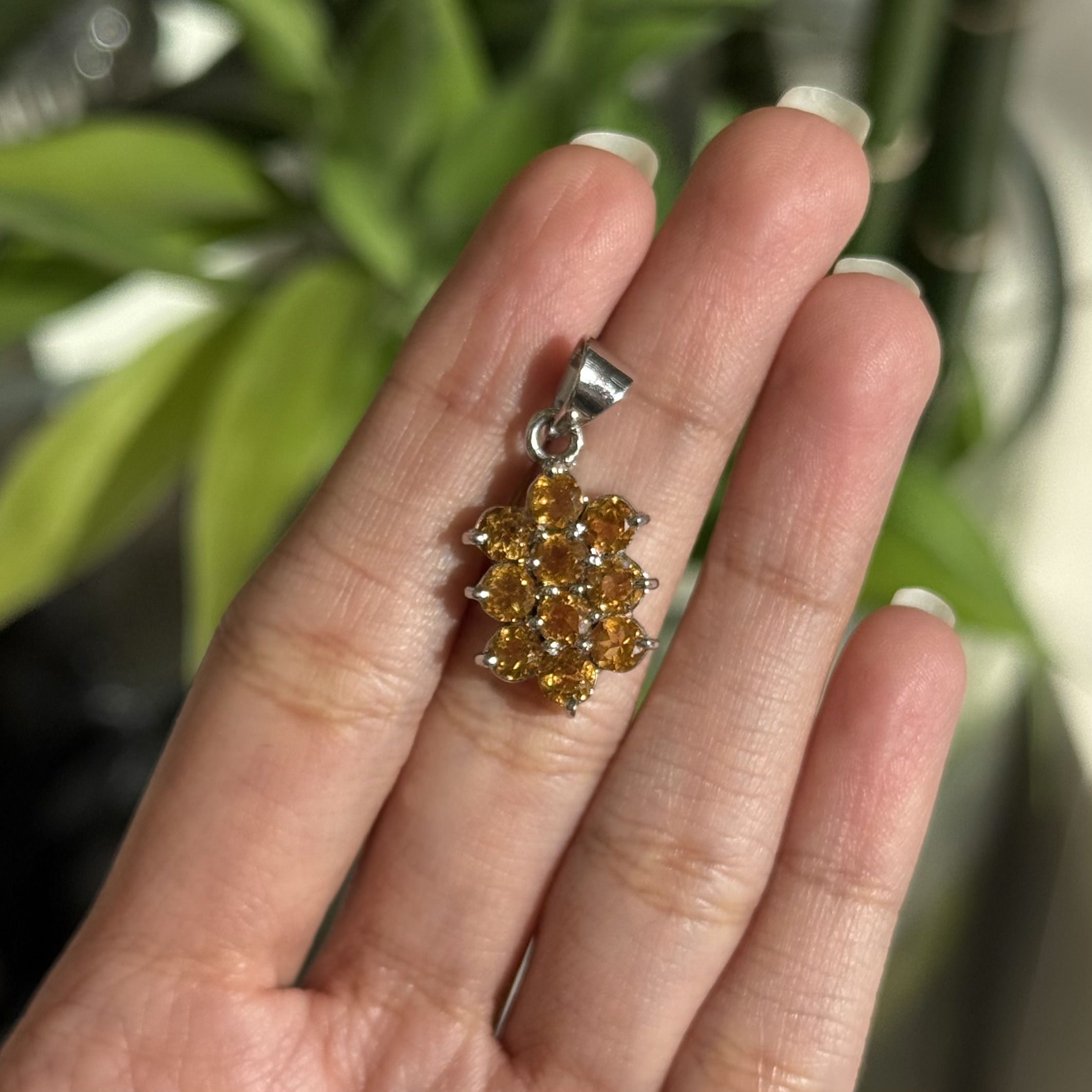 Natural Citrine pendant