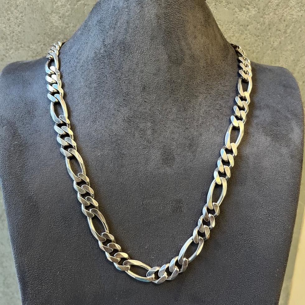 Sterling silver link chain