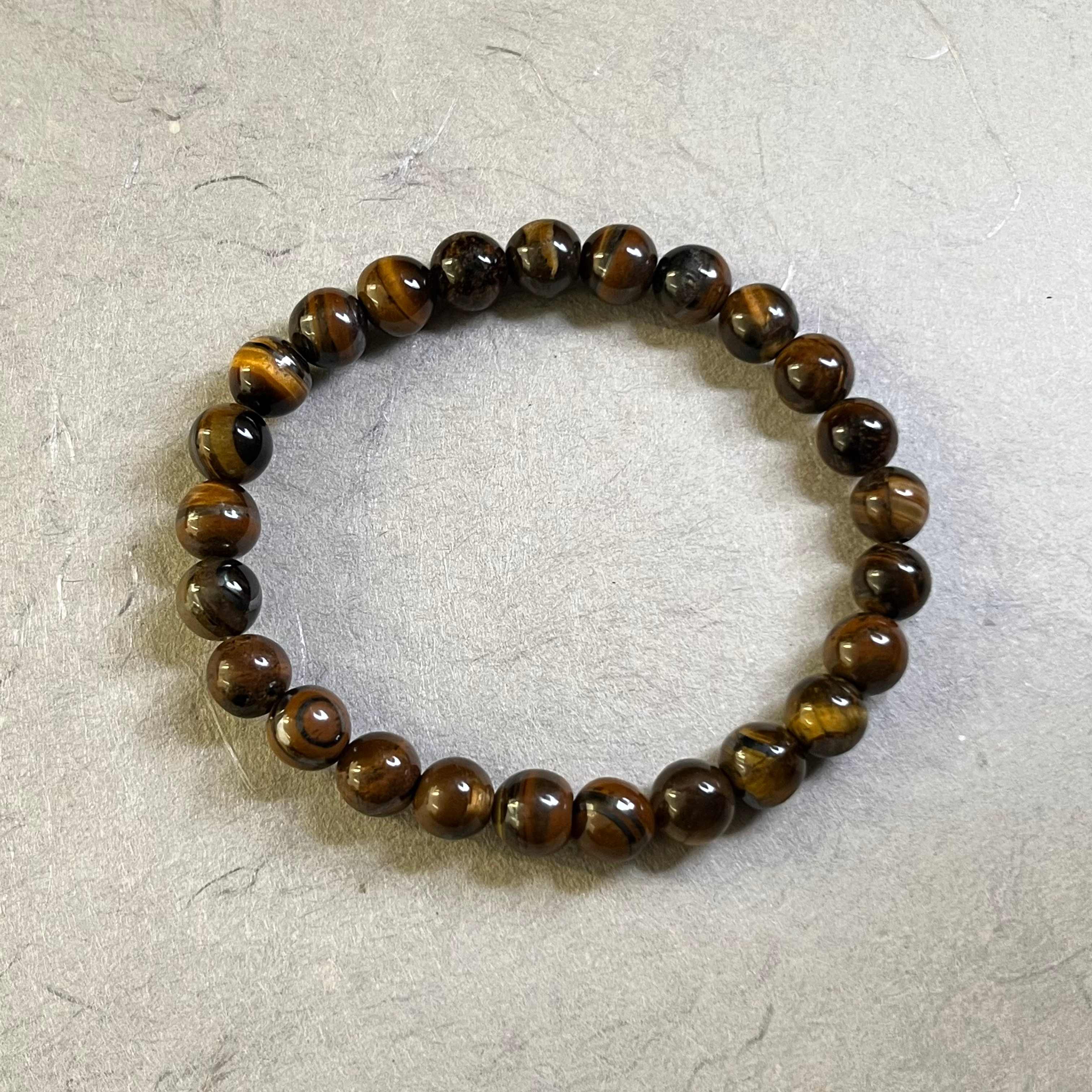 Natural Tigers eye beaded bracelet