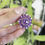 Thumbnail: Natural Amethyst 925 Sterling Silver Flower Pendant