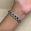 Thumbnail: Natural Amethyst bracelet