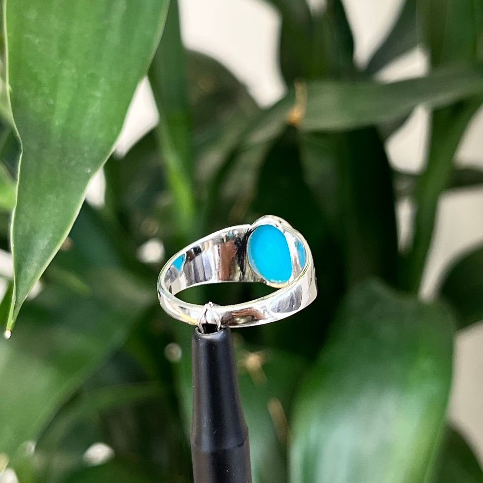 Thumbnail: Natural Turquoise ring