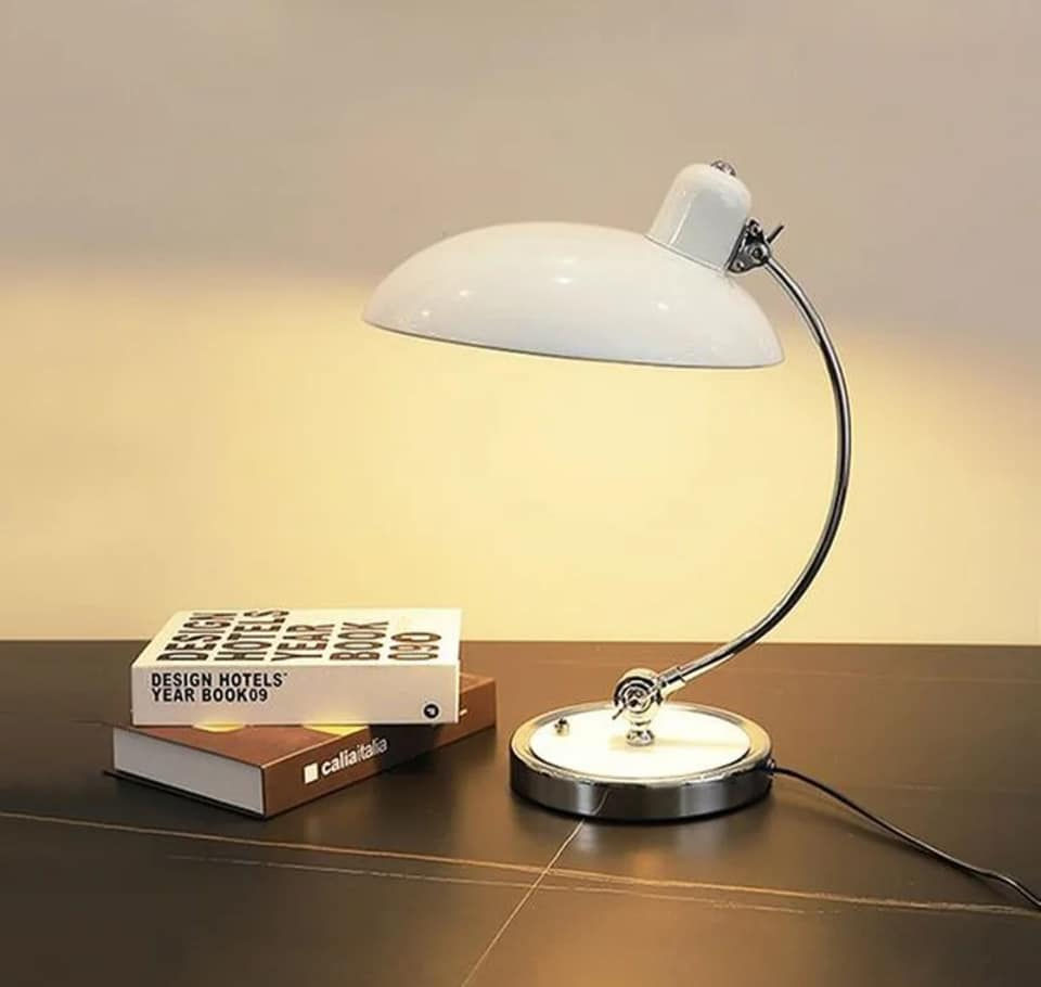 Thumbnail: DESIGN LED BUREAU/TAFELLAMP,DIV KLEUREN,VERSTELBAAR,40 CM