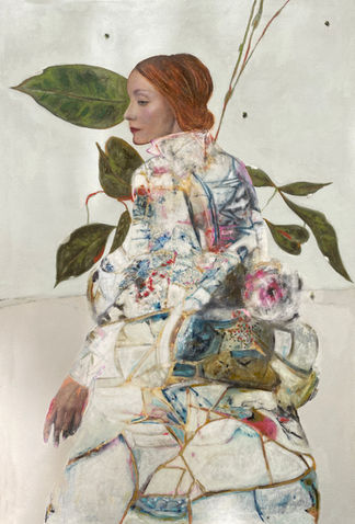 woman
portrait


Original Created:2022

Subjects:People

Materials:CanvasSoft (Yarn, Cotton, Fabric)

Styles:SurrealismMinimalismPortraitureModernFine Art

Mediums:OilAcrylicInkPastelPencil
Details & Dimensions

Painting:Oil on Canvas

Original:One-of-a-kind Artwork

Size:43.3 W x 51.2 H x 1.2 D in

Frame:Not Framed

Ready to Hang:Not applicable

Packaging:Ships in a Crate
woman
portrait
fabric
golleaf
orientalart
asianart
offwhite
redlips
goldleaf
helmets
canvas

fabric
golleaf
orientalart
asianart
offwhite
redlips
goldleaf
helmets
canvas
painting
canvas
paintingsoncanvas
figurative
womanpainters
