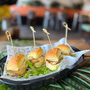 Mini Grilled Chicken Sliders (4)