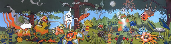 朱銘-藝術長廊壁畫