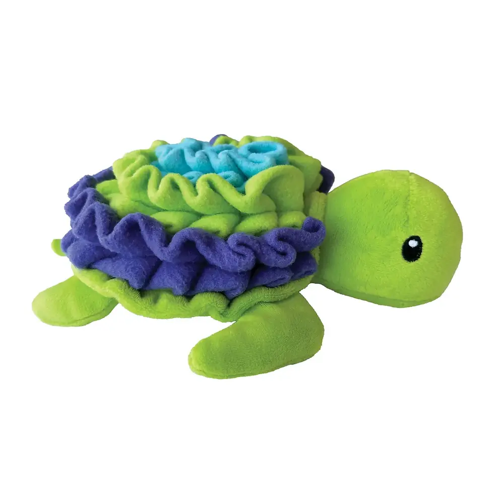 Thumbnail: Hide n' Seek Under the Sea Turtle Snuffle Dog Toy