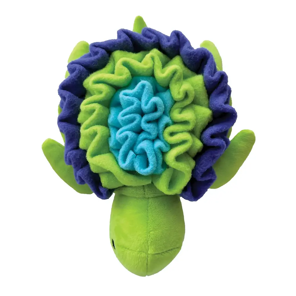 Thumbnail: Hide n' Seek Under the Sea Turtle Snuffle Dog Toy