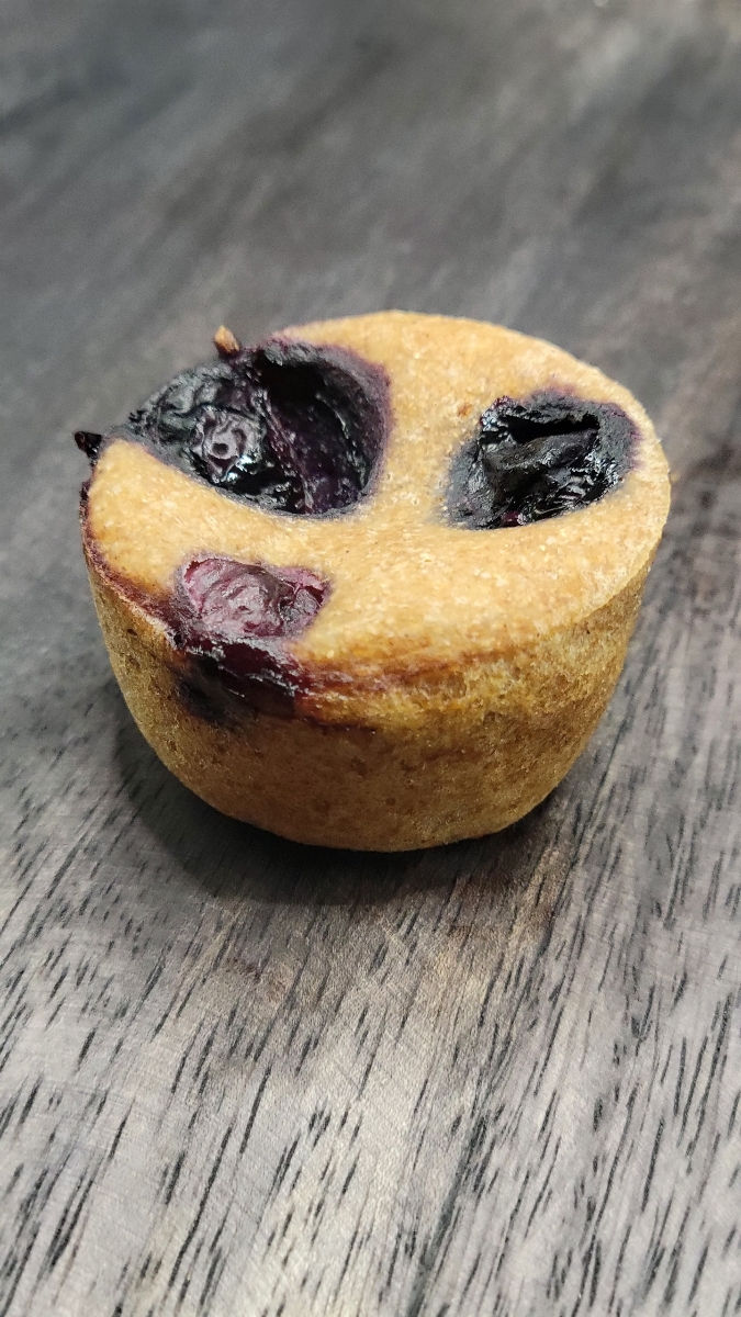 Blueberry Muffin Pupcakes