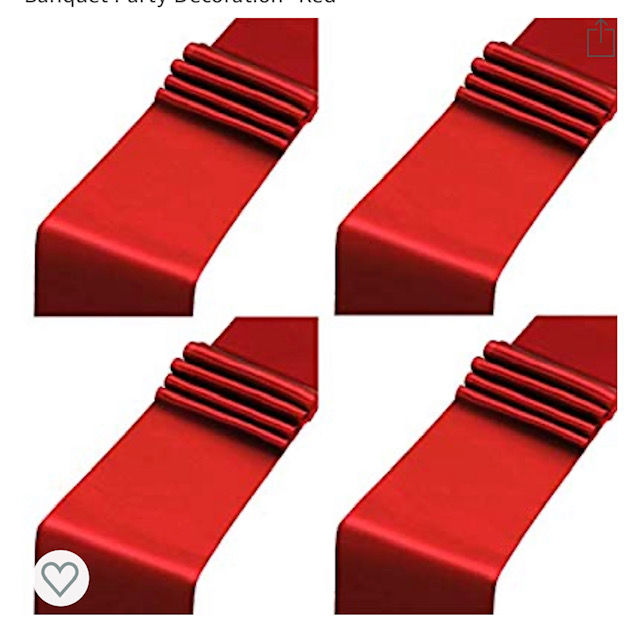 Satin Table Runners 12X108 For any Occasions