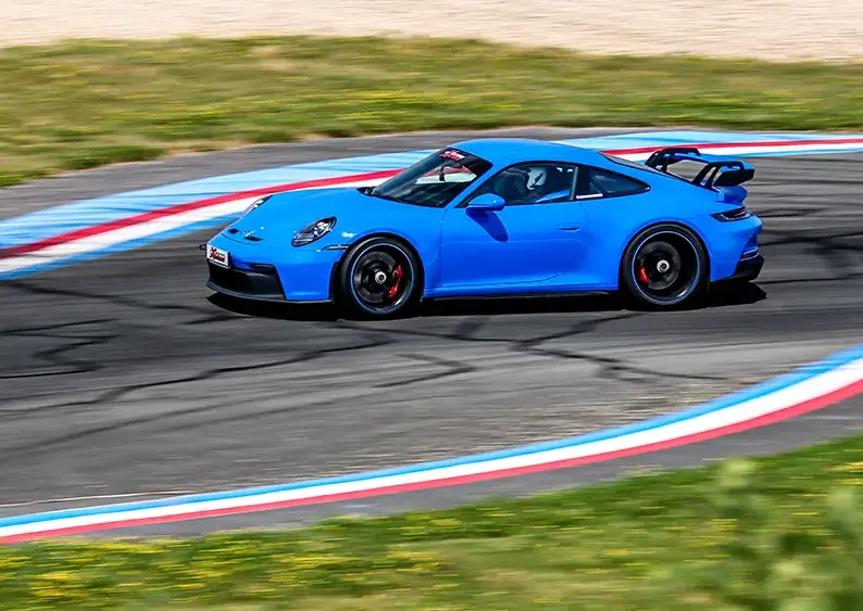 Baptême de vitesse passager de la Porsche 992 GT3