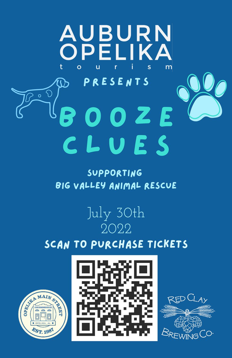 Booze Clues (Flyer (8.5 × 5.5 in)) (Flyer (Portrait))