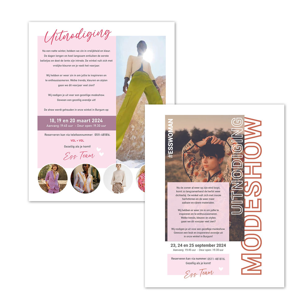 Ess Woman - Uitnodiging