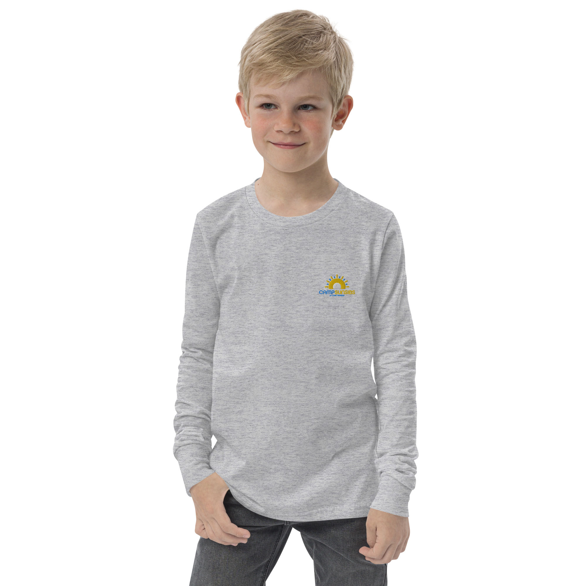 Camp SunSibs Youth long sleeve tee