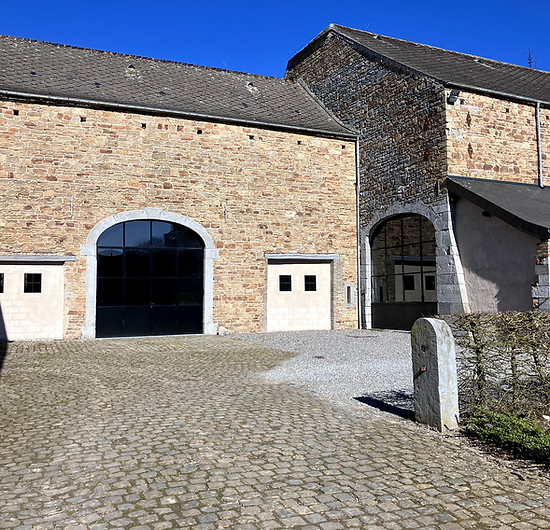 The barn of Bossière Castle