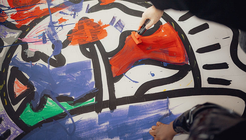 Mash It Up Mural with Ryan
