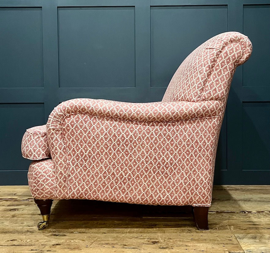 Thumbnail: A Vintage English Howard Style Armchair
