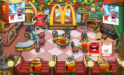 Evento Pizzaria Decorada de Mc Donal