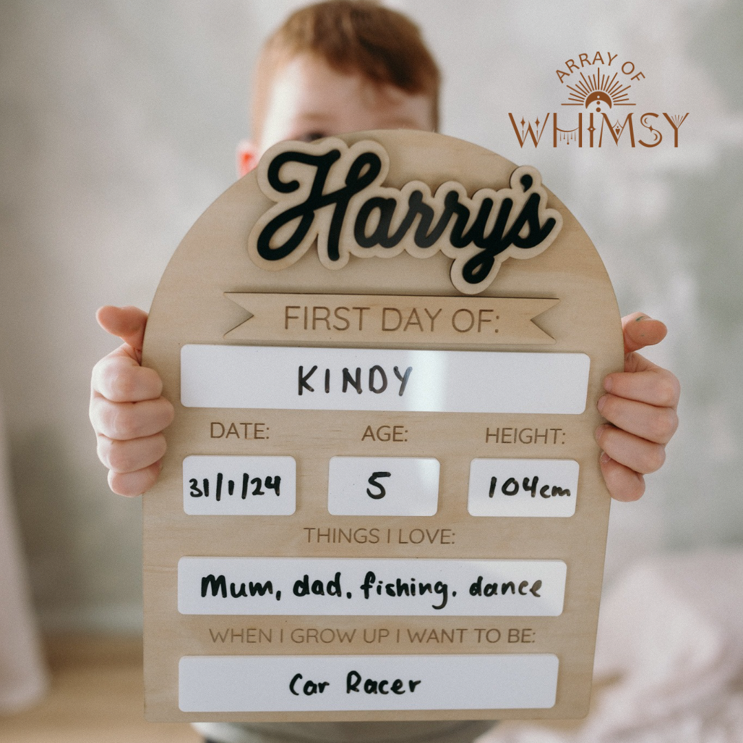 First Day and Last Day of School Sign