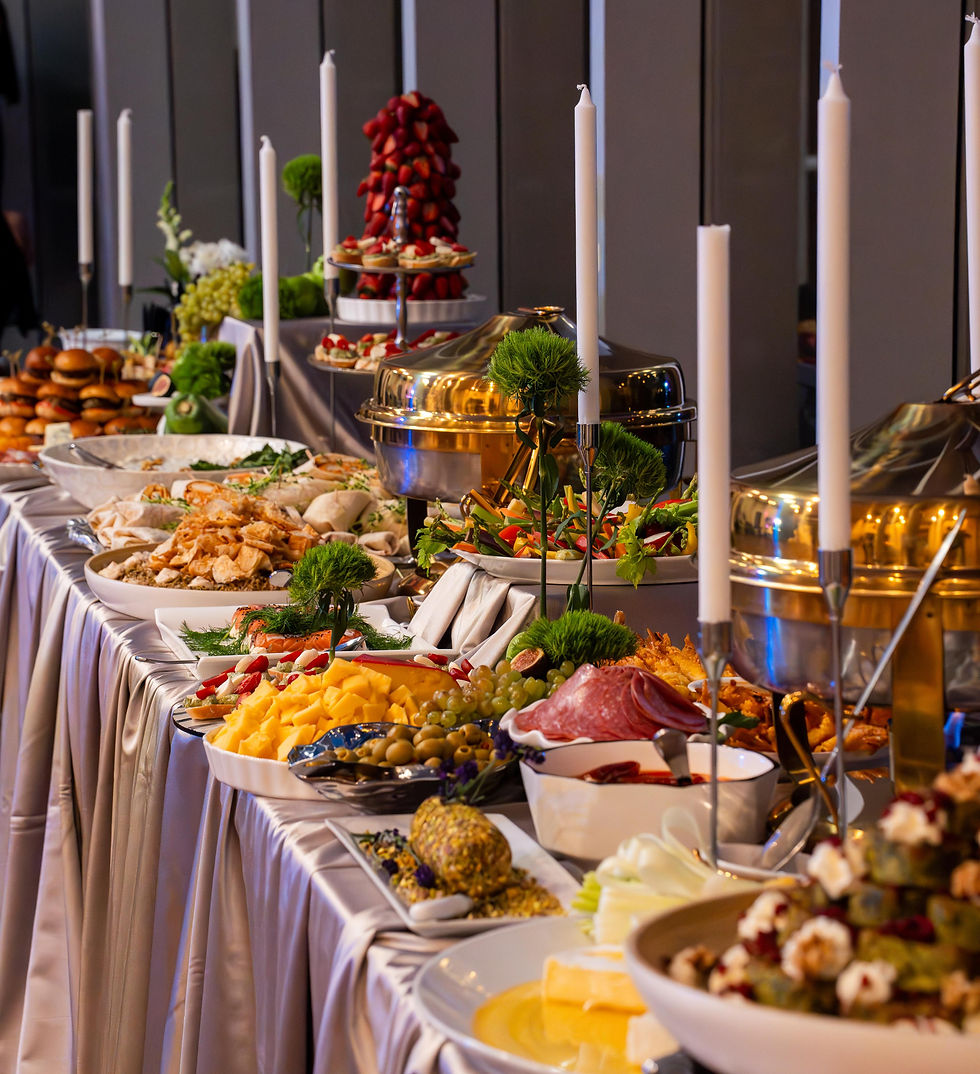 Close-up view of a traditional Persian rice dish with saffron and barberries