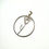 Miniature : Pendentif fleur fil