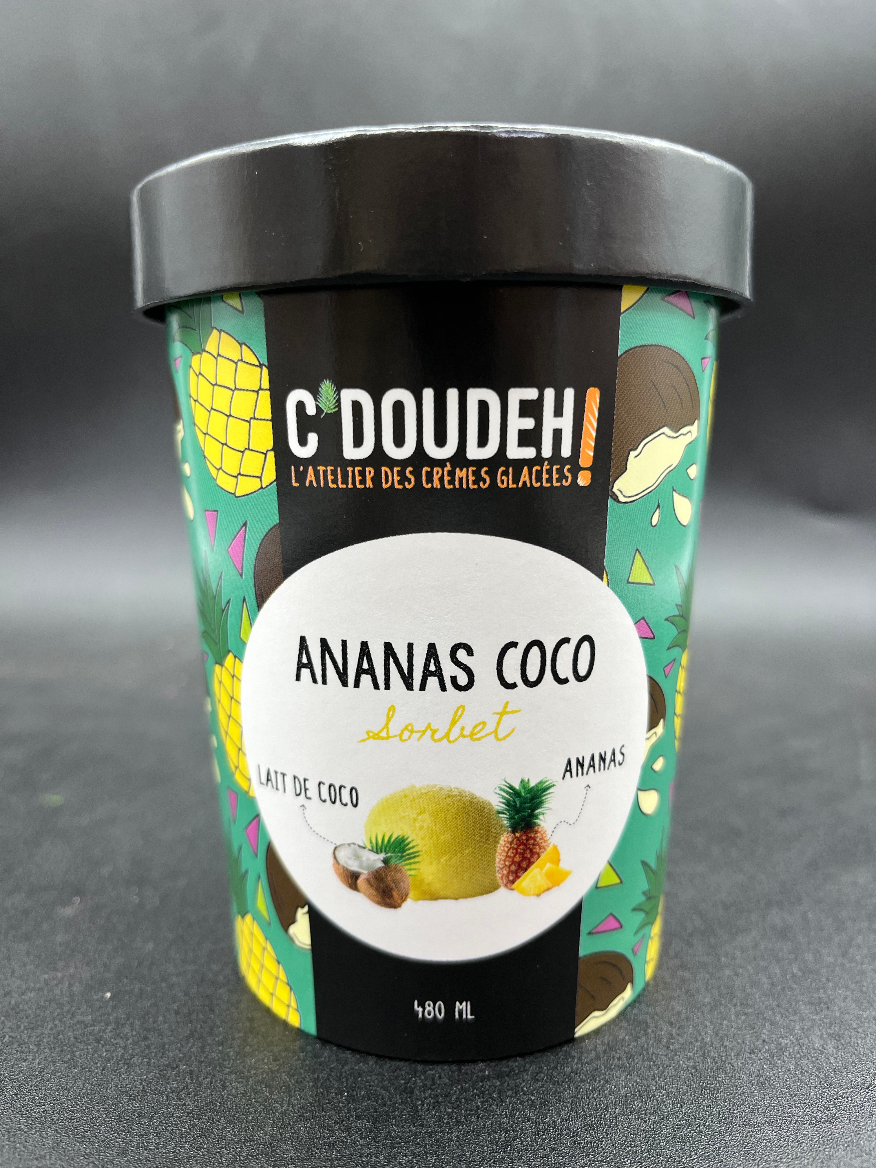 Sorbet Ananas Coco (480ml)