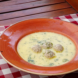 Ciorba de perisoare a la grec