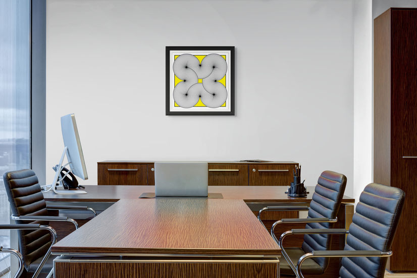 Torus Yantra, modern, minimalism, abstraction, geometric, patterns, contemporary, Metamorphosis