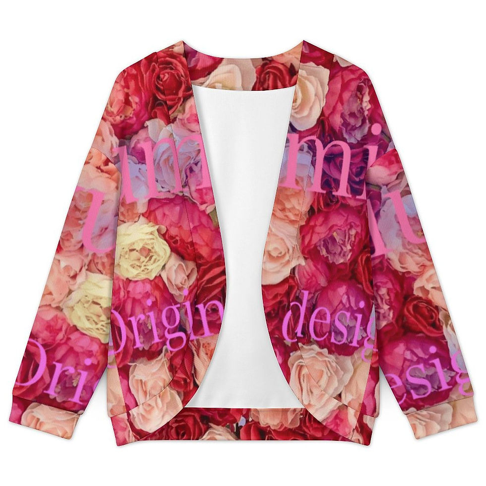 サムネイル： Design Women's Drop Shoulder Cardigan
