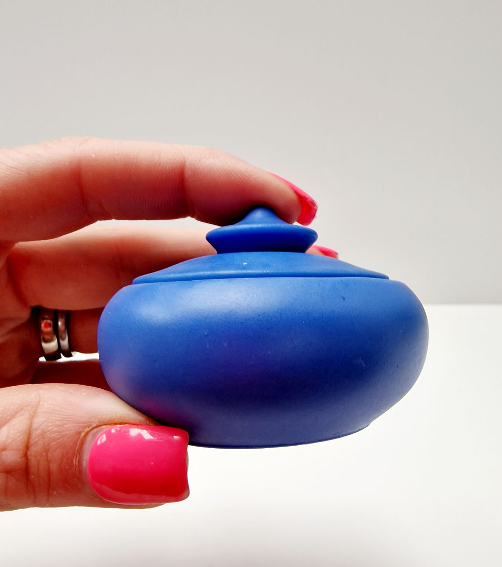 Miniatyrbilde: 63mm trinket pot with lid silicone molds