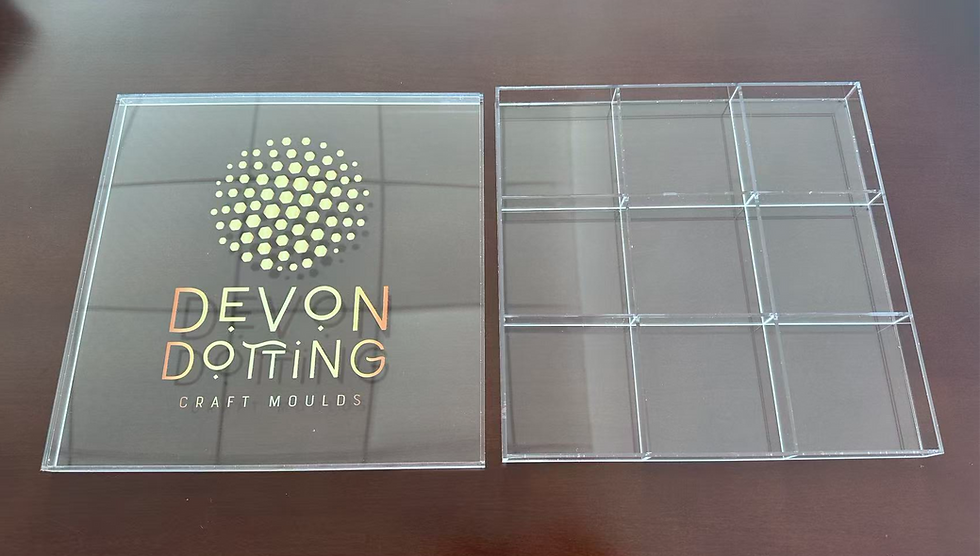 Miniatura: Mandala silicone shape/stencil set