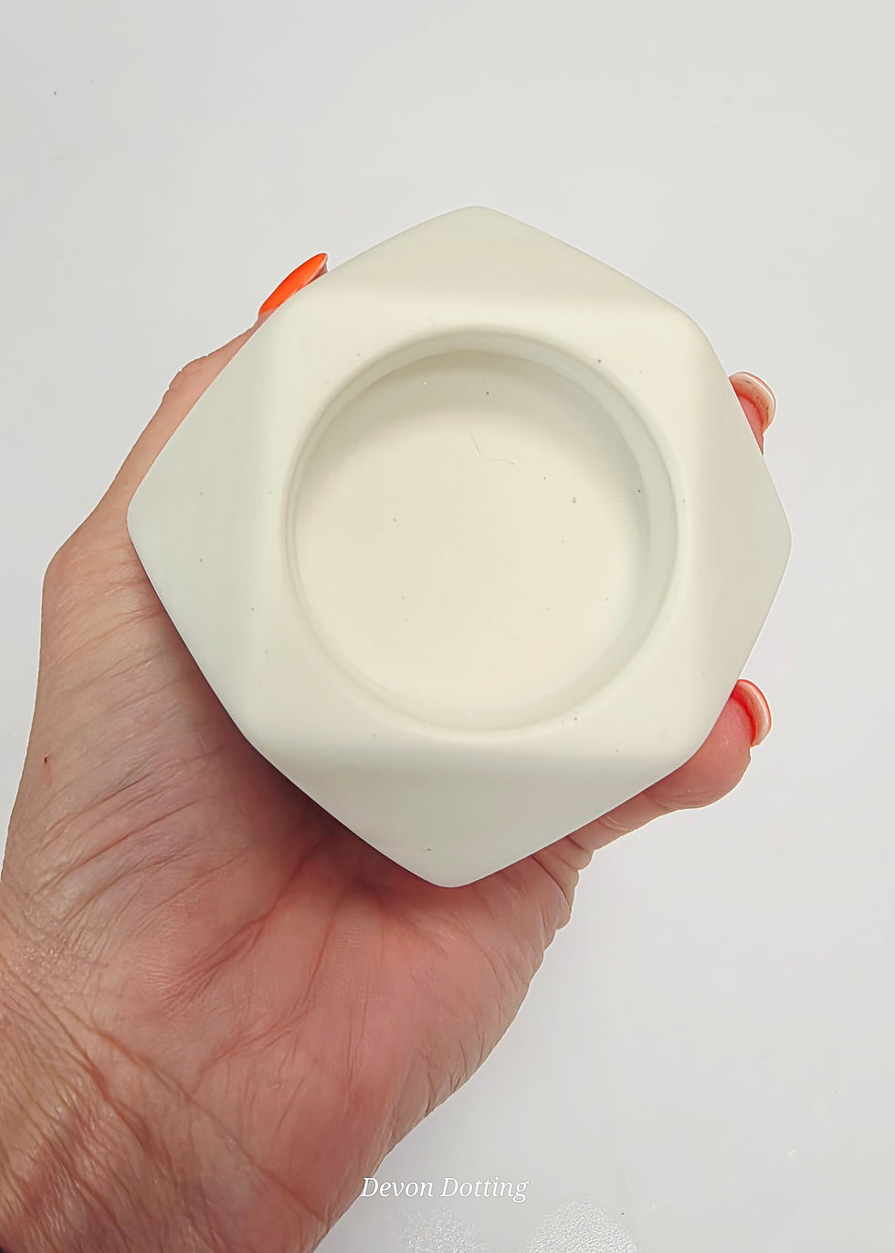 Miniaturebillede: Geometric tea light holder silicone mould